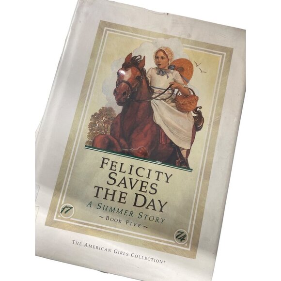 Lot of 3 FELICITY Books Ex Library Pleasant Co American Girls - Picture 3 of 4